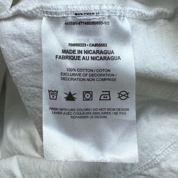 Air Jordan Jumpman Bred White Printed Shirt AQ2366-10A Medium - Picture 8 of 8